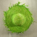 HAT GARDEN STRAW     GREEN