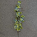 HYDRANGEA TWIG SPRAY 37"  BLUE