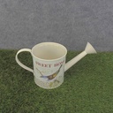 PLANTER WATERING CAN 12x5" LG BIRD PRINT