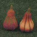 6" GOURD WOOL SMALL 2-ASSORTED