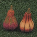 GOURD WOOL SMALL 2-ASSORTED 6&quot;