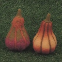 GOURD WOOL SMALL 2-ASSORTED 6"