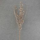 [SRF6028-BRN] 44" BUD SPRAY X8 ROUND BUDS