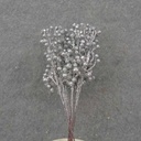 9" BERRIES PICK GLITTER SILVER