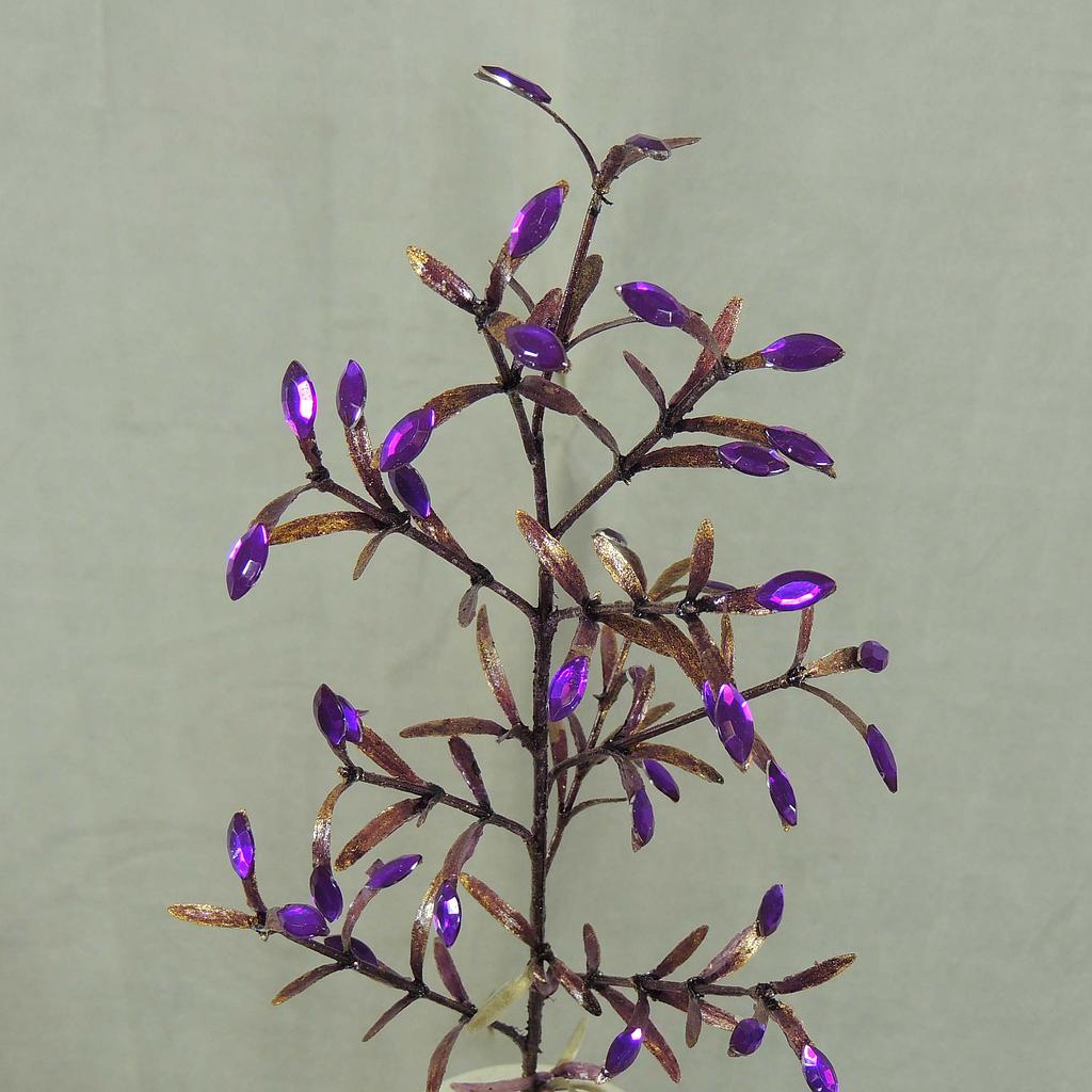[X749-PUR] 16" DIAMOND SPRAY PURPLE