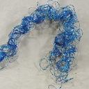 36" GLITTER MOSS WIRE GARLAND  BLUEX