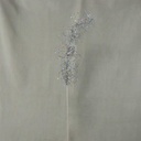 33" GLITTER MOSS GRASS SPRAY  SILVER
