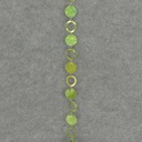 6' CIRCLE/LOOP GARLAND - GREEN
