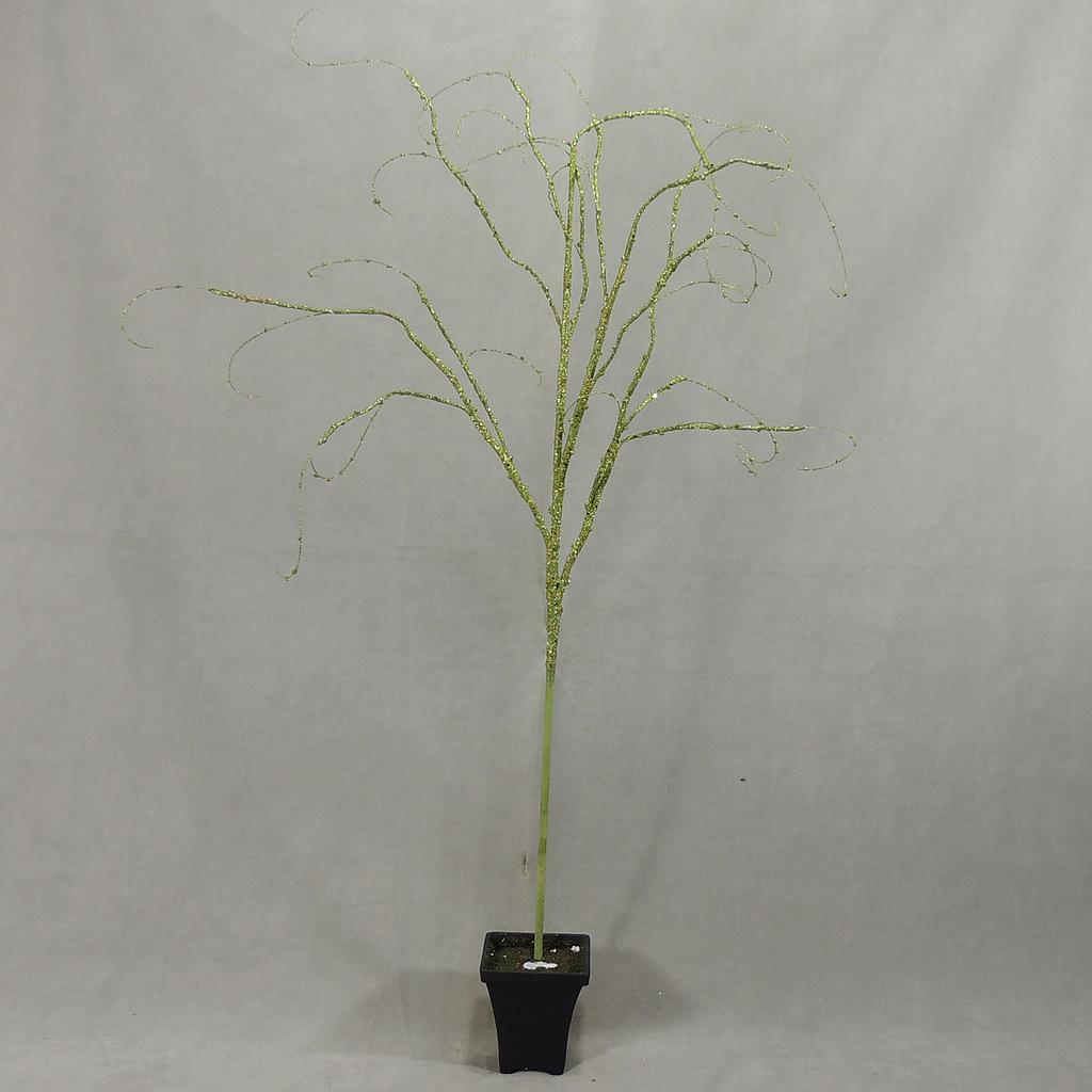 [X1058-LGN] 40" LT GREEN ARTI BIRCH BRANCH