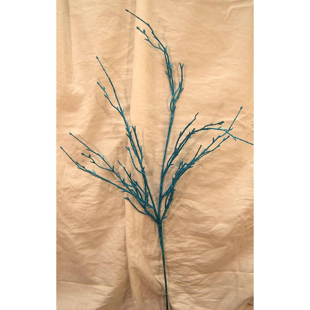 36" GLITTER TWIG BRANCH BLUE