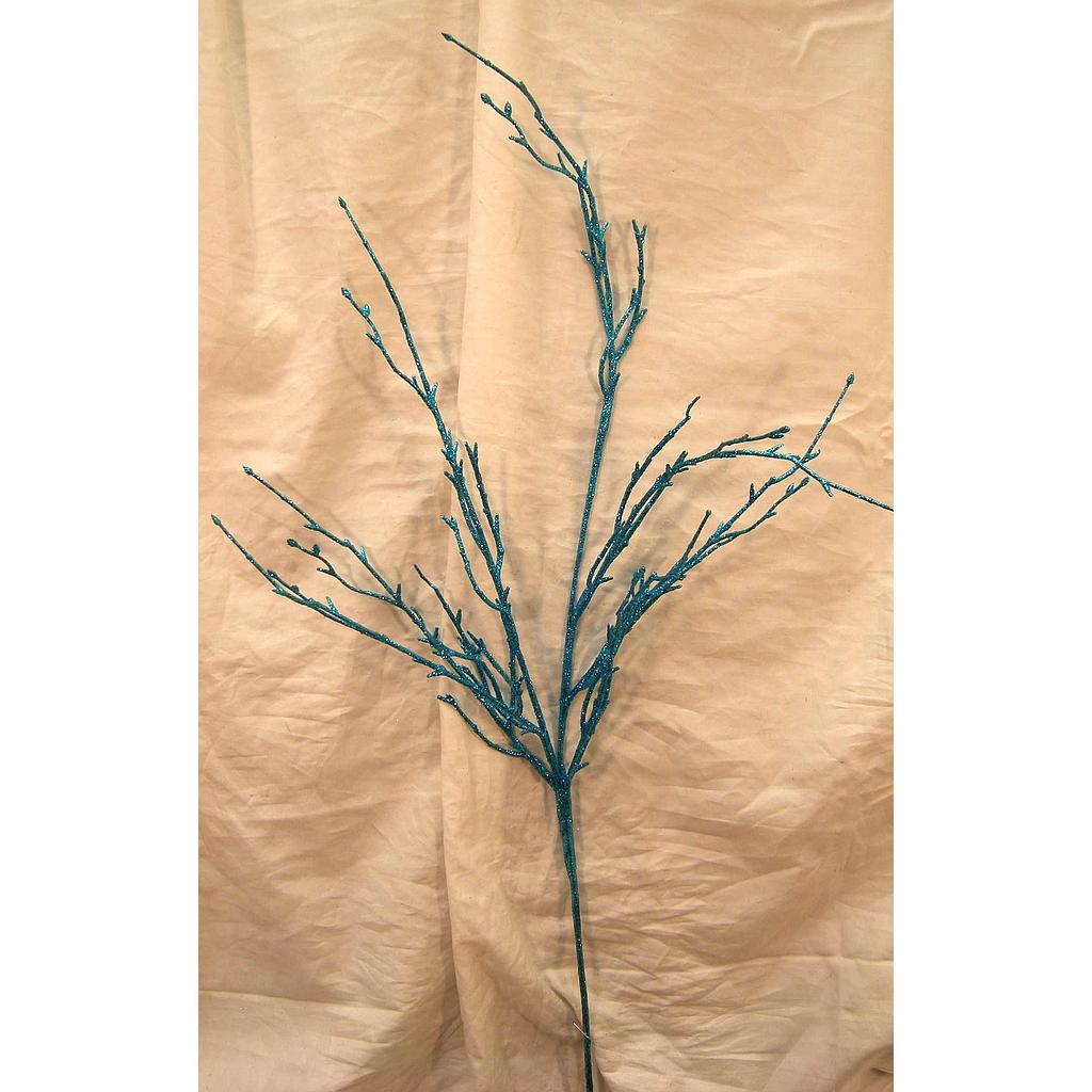 [X60143-BLU] 36" GLITTER TWIG BRANCH BLUE