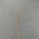 50" GLITTER TWIG SPRAY  BROWN