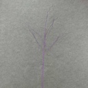 50" GLITTER TWIG SPRAY  PURPLE