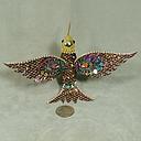 HUMMINGBIRD 7" GLIT/SEQ. W/CLIP  COPPER