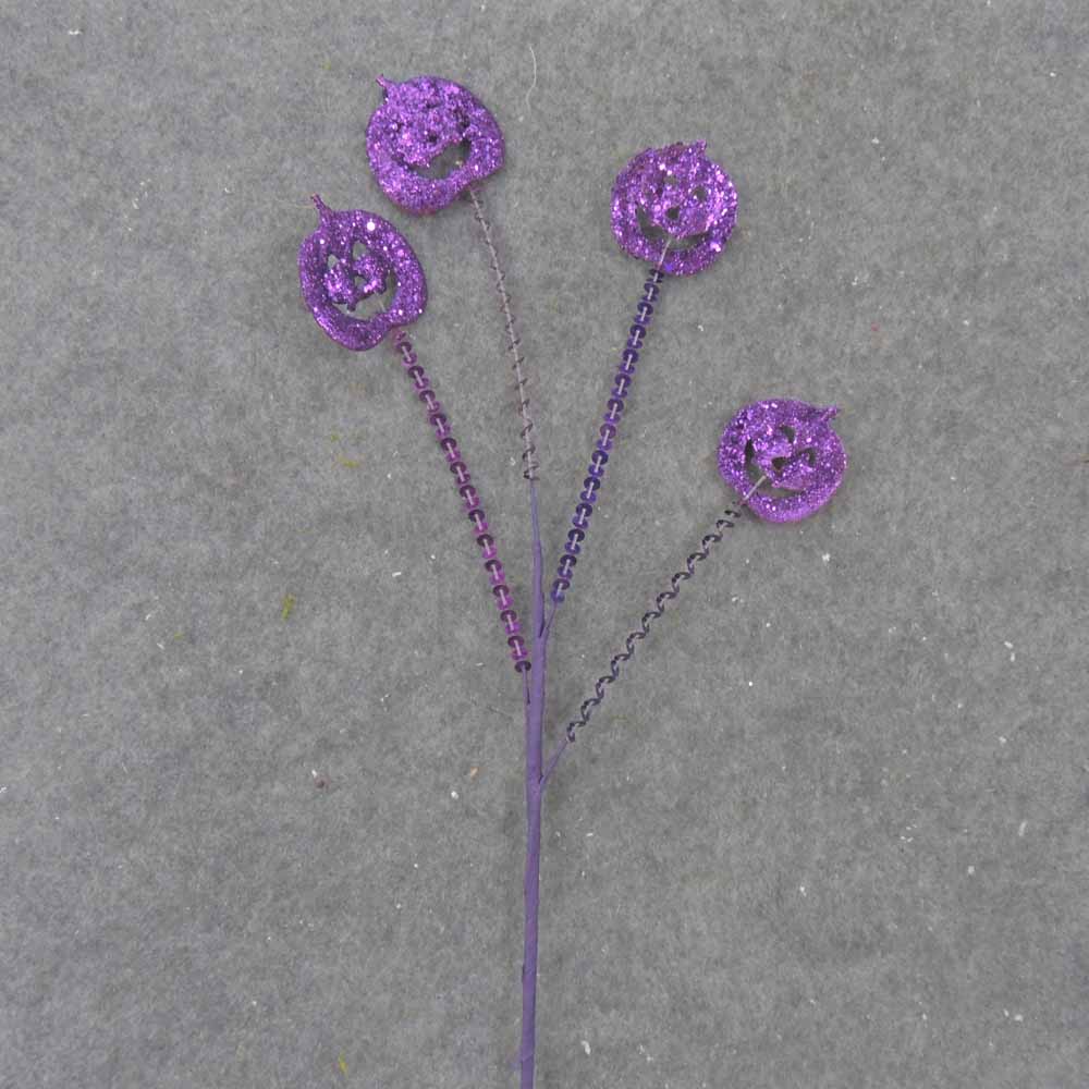 PUMPKIN SPRAY 20" PURPLE