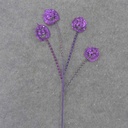 20" PUMPKIN SPRAY PURPLE