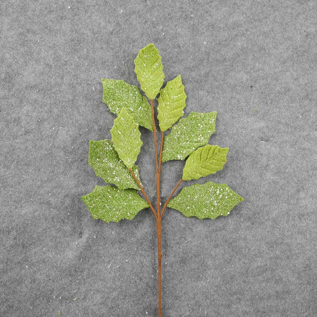 22" HOLLY SPRAY FELT W/GLITTER