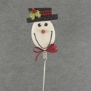 SNOWMAN 8" W/PICK  22" OAL