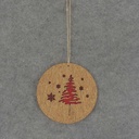 ORNAMENT CORK W/TREE 6"