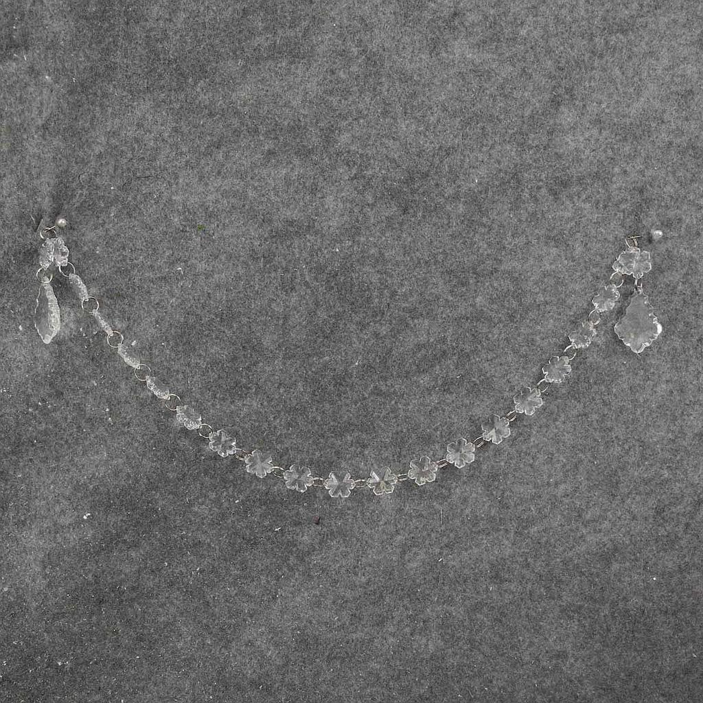 SNOWFLAKE MINI SWAG 24" SMALL  ACRYLIC