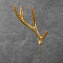ANTLER 7.5&quot; ON 8&quot; PICK  GOLD