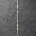 ACYLIC BEAD LIGHTED GARLAND 4' CLEAR