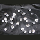 72" GARLAND ROUND GEMS