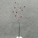 [XB4138-RED] 27" BELL SPRAY W/SNOW RED