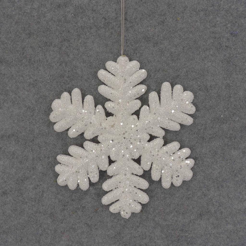[XB6005] 9" SNOWFLAKE DISPLAY w/HANGER