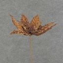 12" POINSETTIA PICK 10" dia BLM BROWN