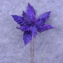 12" POINSETTIA PICK 10" dia BLM PURPLE