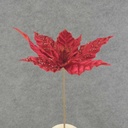 12" POINSETTIA PICK 10" dia BLM RED