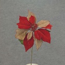 20" POINSETTIA SPRAY 10" Dia RED
