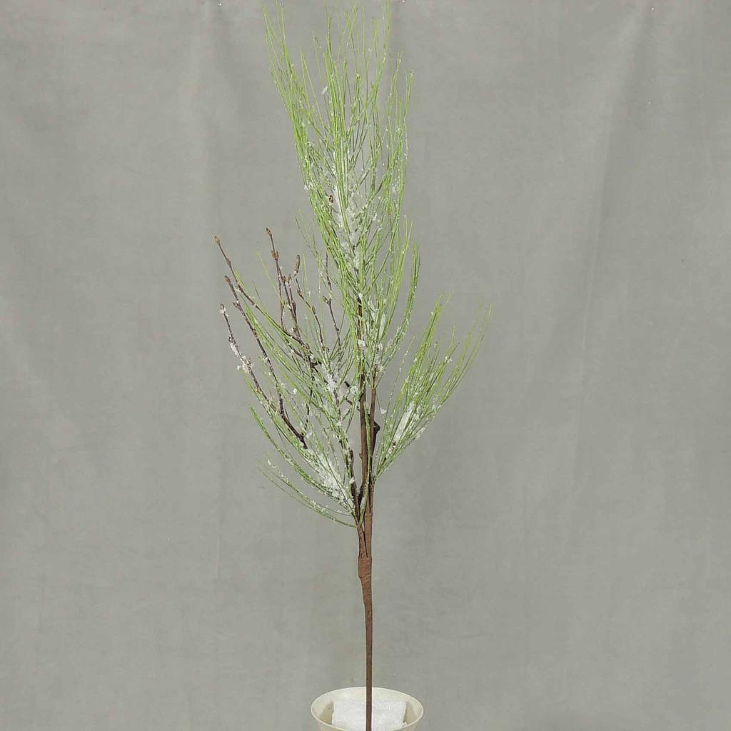 [XA4013] 32" PINE L/N TWIG SPRAY W/SNOW