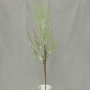 32" PINE L/N TWIG SPRAY W/SNOW