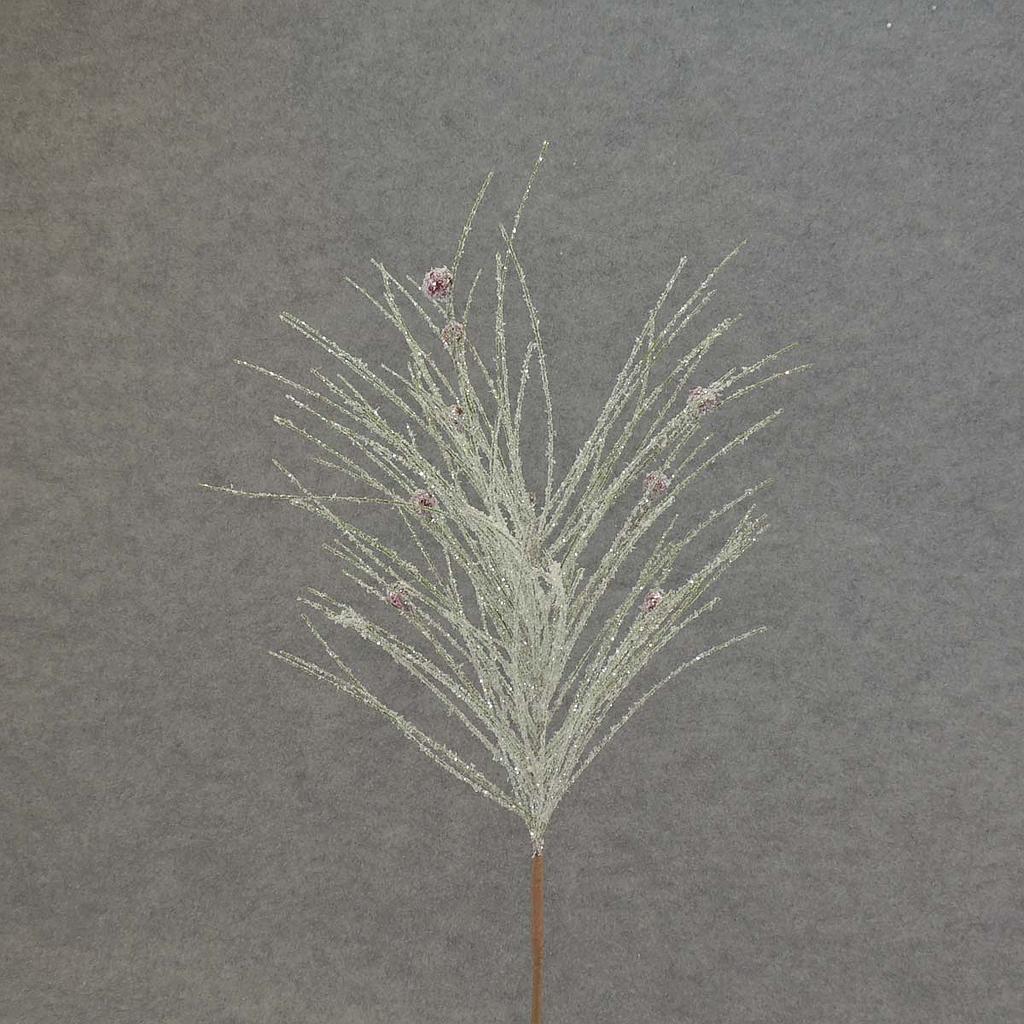 [XA5040/41] 22" PINE PICK FROST BERRY 2-AST