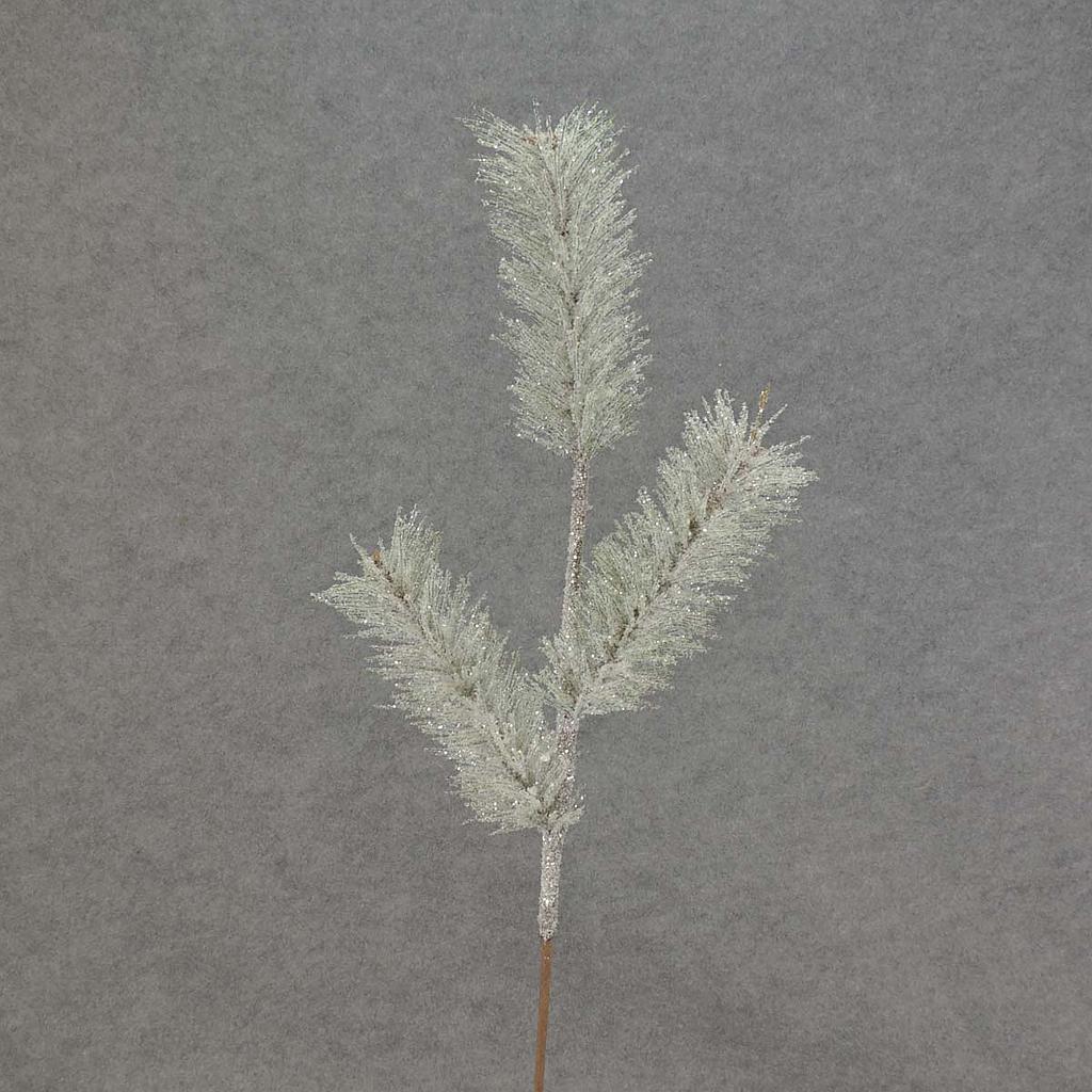 PINE SPRAY GLIT/FLOCK 26" X3