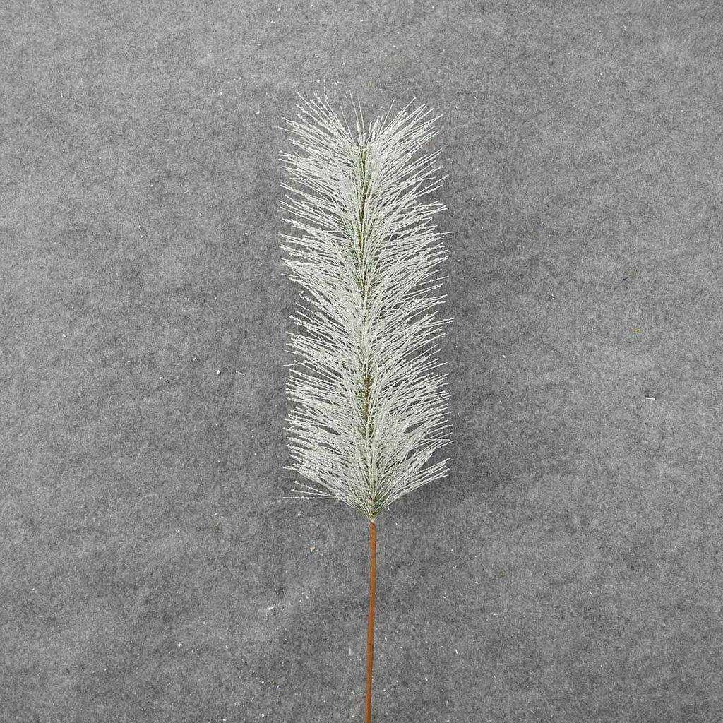 [XA8006] 31" PINE STEM FROSTED W/ICE