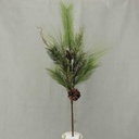 PINE MIXED SPRAY 30&quot; W/TWIGS AND CONES