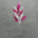 CEDAR SPRAY 30" LASER/GLITTER  SILVER/BEAUTY