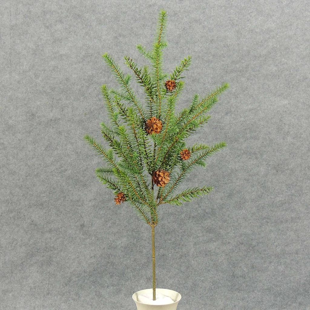 [XB4158] 28" PINE SPRAY NATURAL GREEN