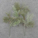 PINE PICK MIX 12" W/SILVER GLIT 3-AST'D (12/BG)