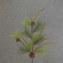 PINE MIXED SPRAY 30" W/CONES & TWIG