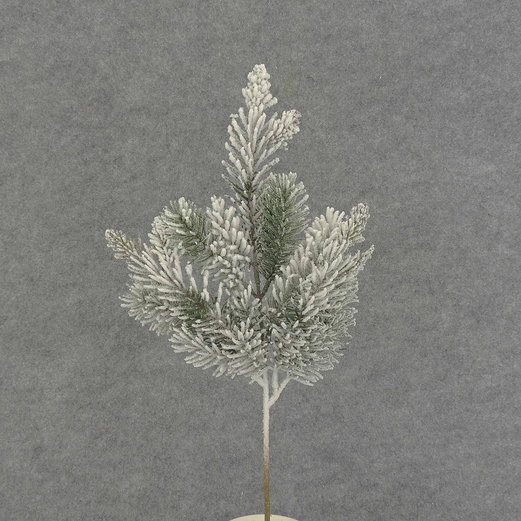 [XB6021] 18" PINE SPRAY X3 SNOWY