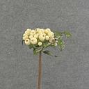 BERRY PICK W/ICE &amp; LEAVES 11&quot;  CREAM