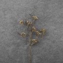 BERRY/TWIG SPRAY 34" PLATINUM