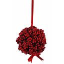 BERRY HANGING BALL ORNAMENT 5"