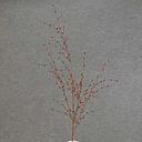 37" BERRY SPRAY X4 DARK RED O/D W/BRN STEM