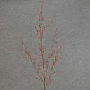 [XB5177-RED] 37" BERRY SPRAY X4 RED O/D W/BRN STEM
