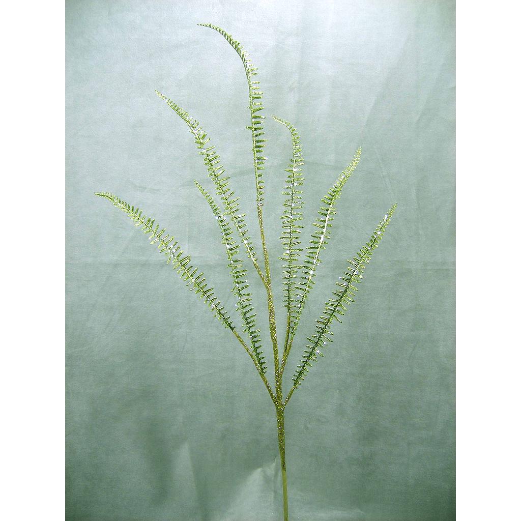 [XA390] 33" FERN GLITTER SPRAY X7